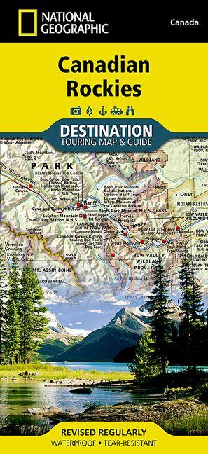 Vorderes Coverbild Canadian Rockies Map