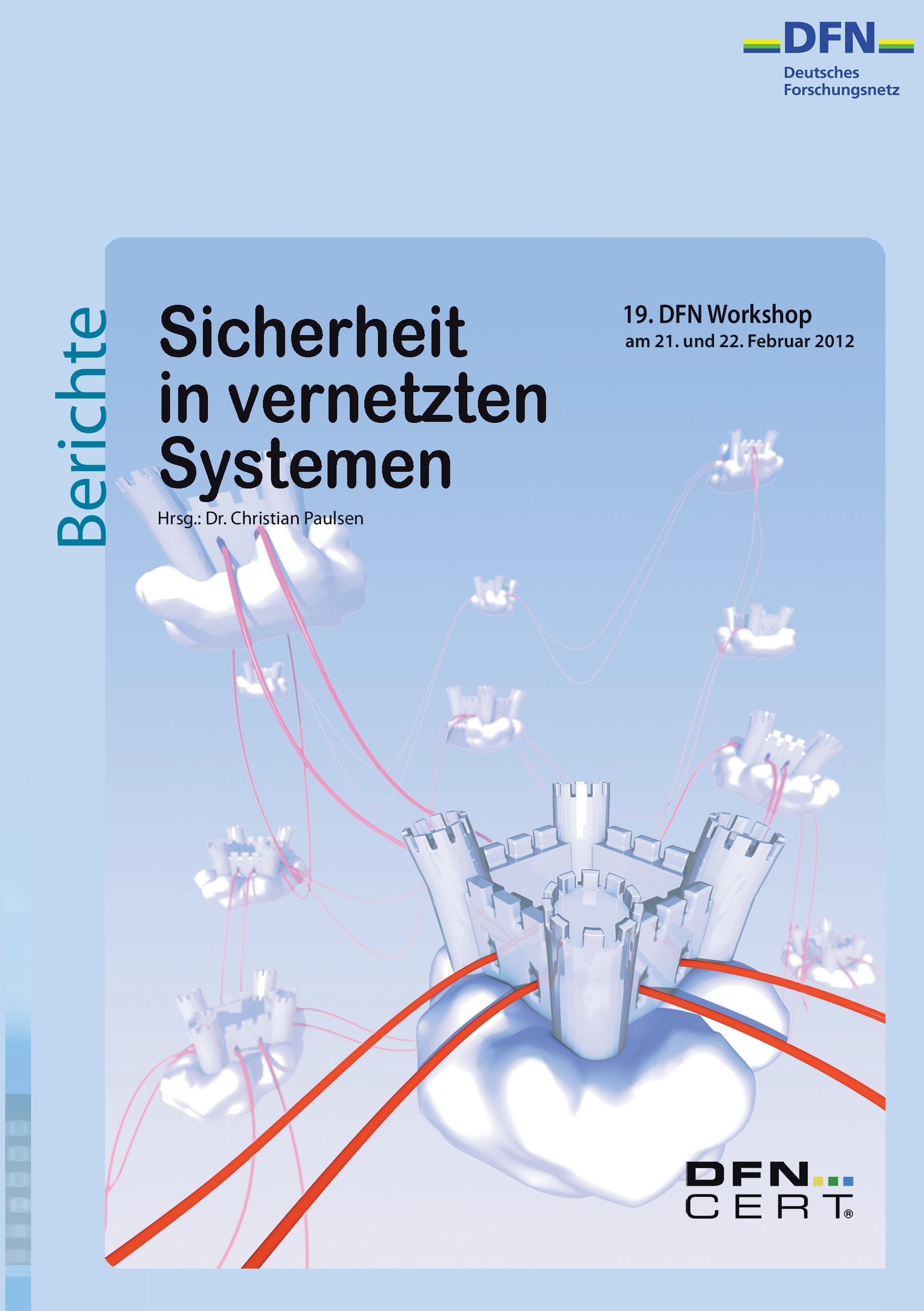 Vorderes Coverbild Sicherheit in vernetzten Systemen