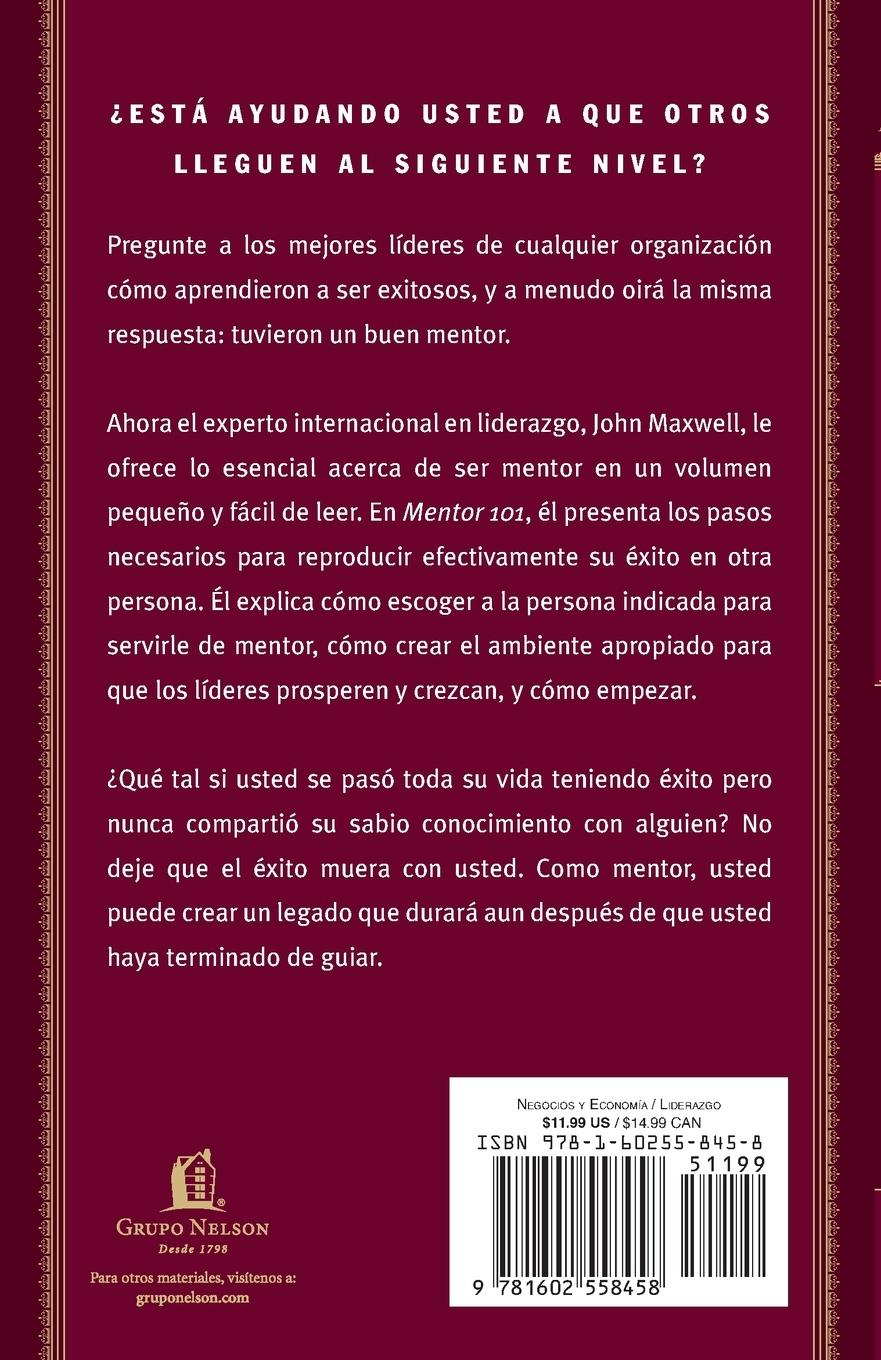 Rückseitencover El Mentor 101