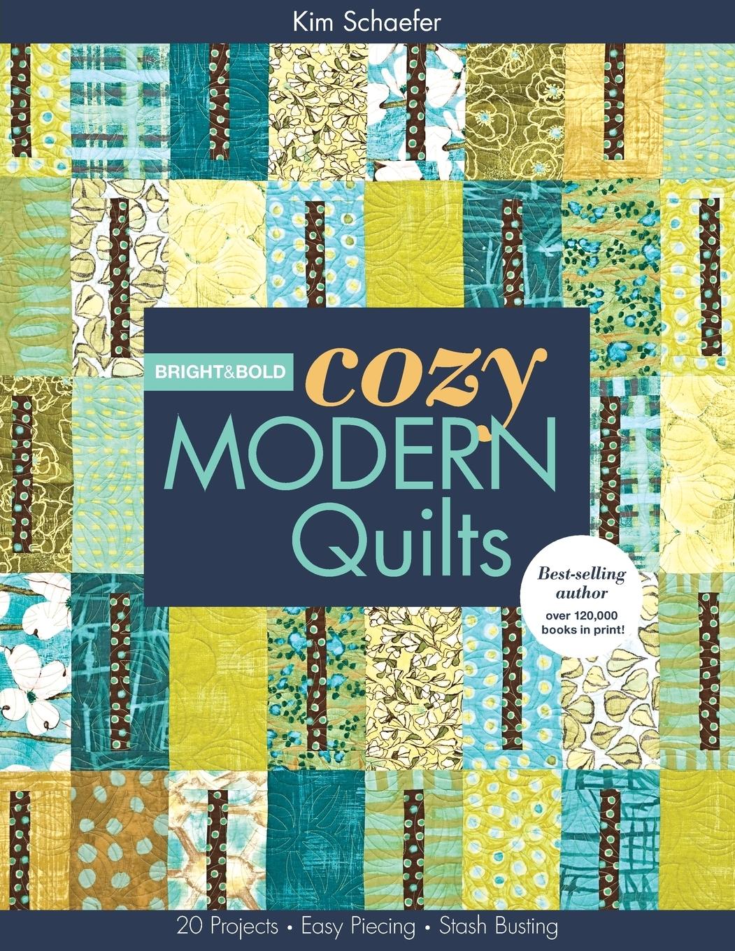 Vorderes Coverbild Bright & Bold Cozy Modern Quilts-Print-on-Demand-Edition