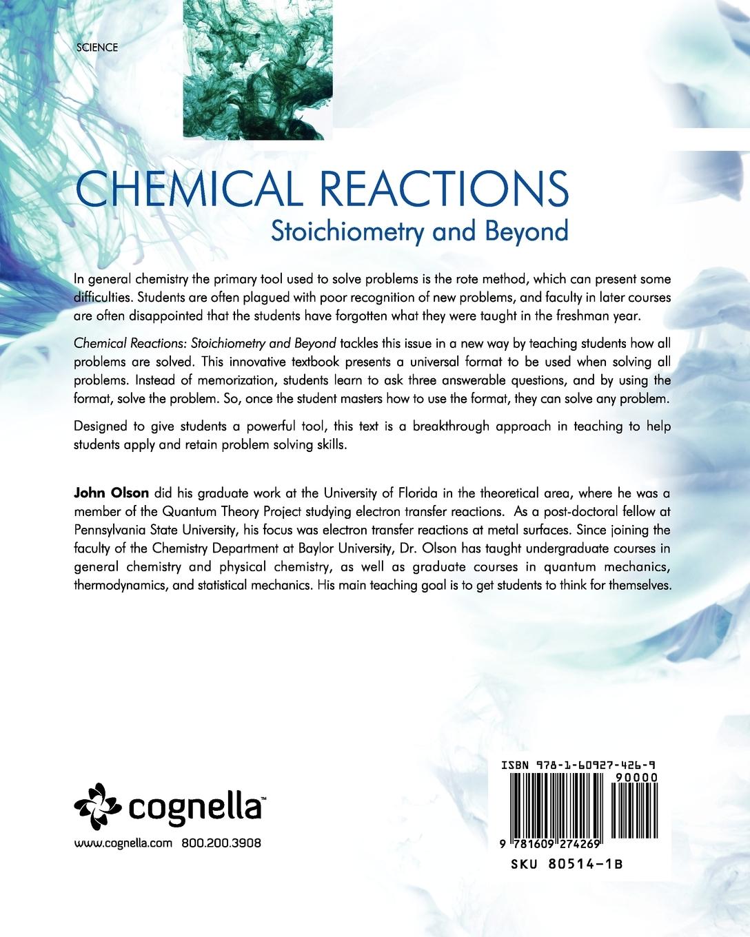 Rückseitencover Chemical Reactions
