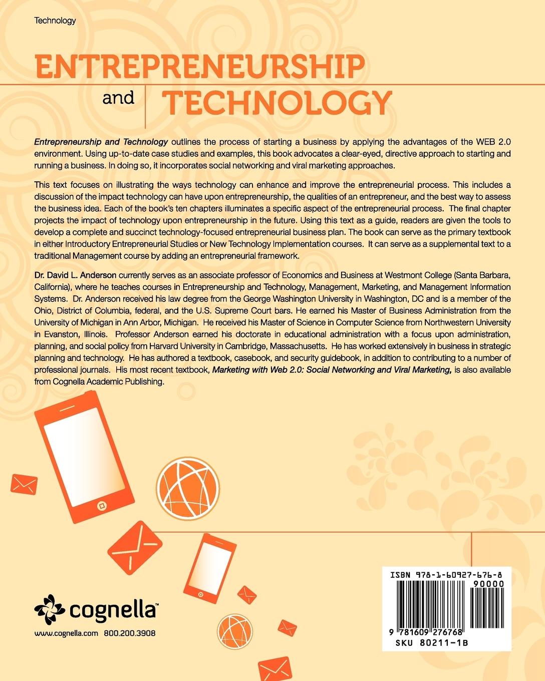 Rückseitencover Entrepreneurship and Technology (First Edition)