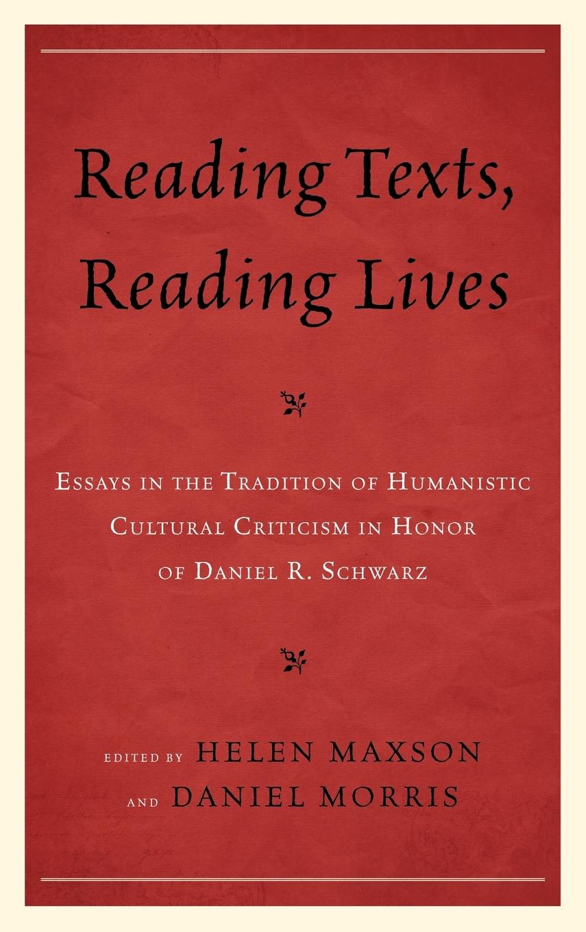 Vorderes Coverbild Reading Texts, Reading Lives