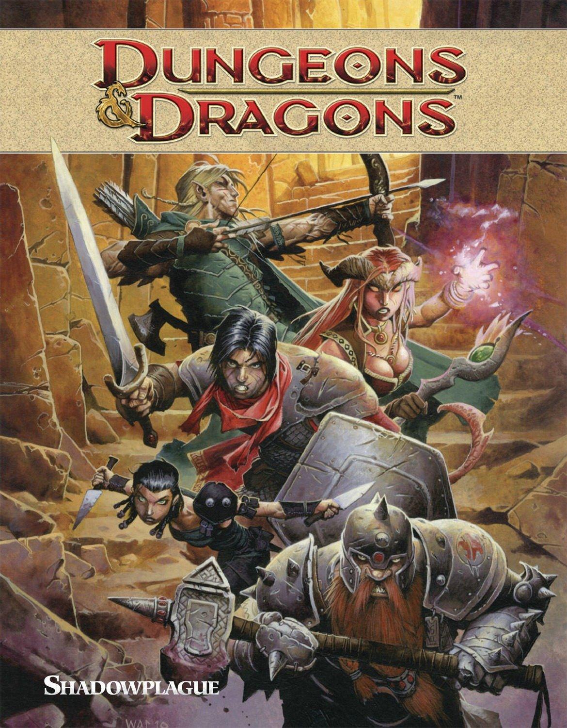 Vorderes Coverbild Dungeons & Dragons Volume 1: Shadowplague TP