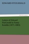 Vorderes Coverbild Letters of Edward FitzGerald to Fanny Kemble (1871-1883)