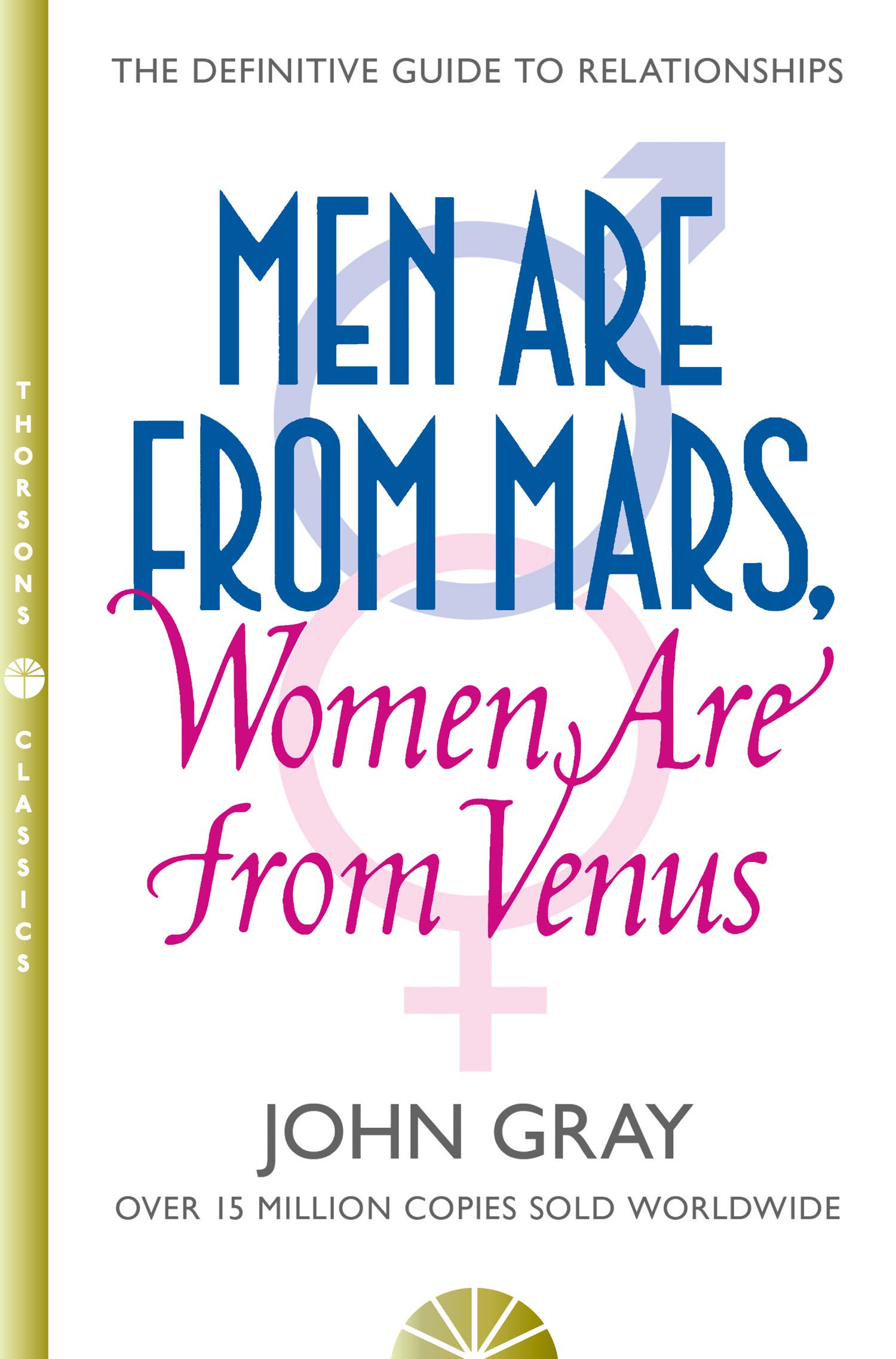Vorderes Coverbild Men are from Mars, Women are from Venus