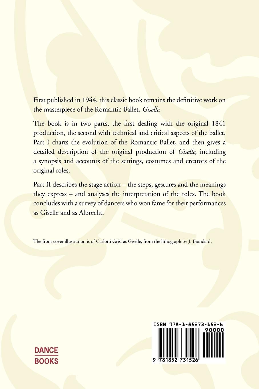 Rückseitencover The Ballet Called Giselle