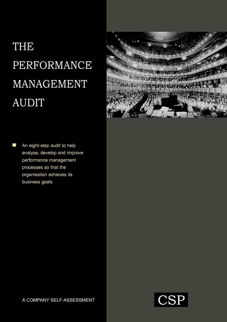 Vorderes Coverbild The Performance Management Audit