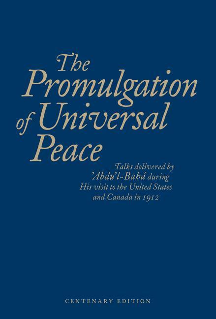 Vorderes Coverbild The Promulgation of Unviersal Peace (Blue)