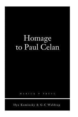 Vorderes Coverbild Homage to Paul Celan