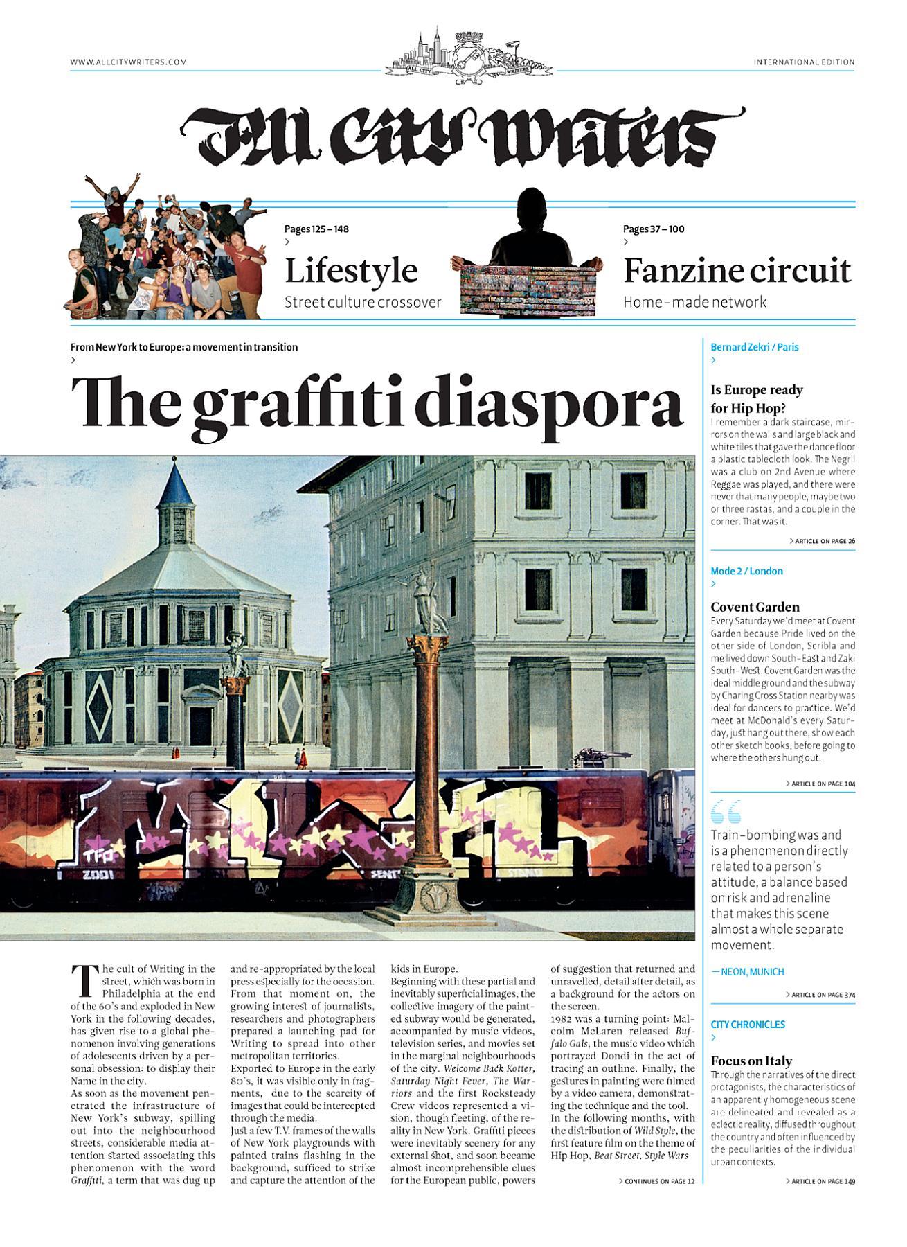 Vorderes Coverbild All City Writers