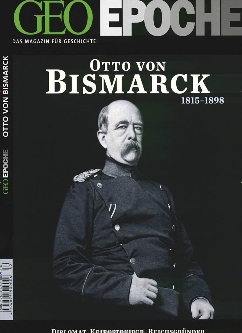 Vorderes Coverbild GEO Epoche Bismarck