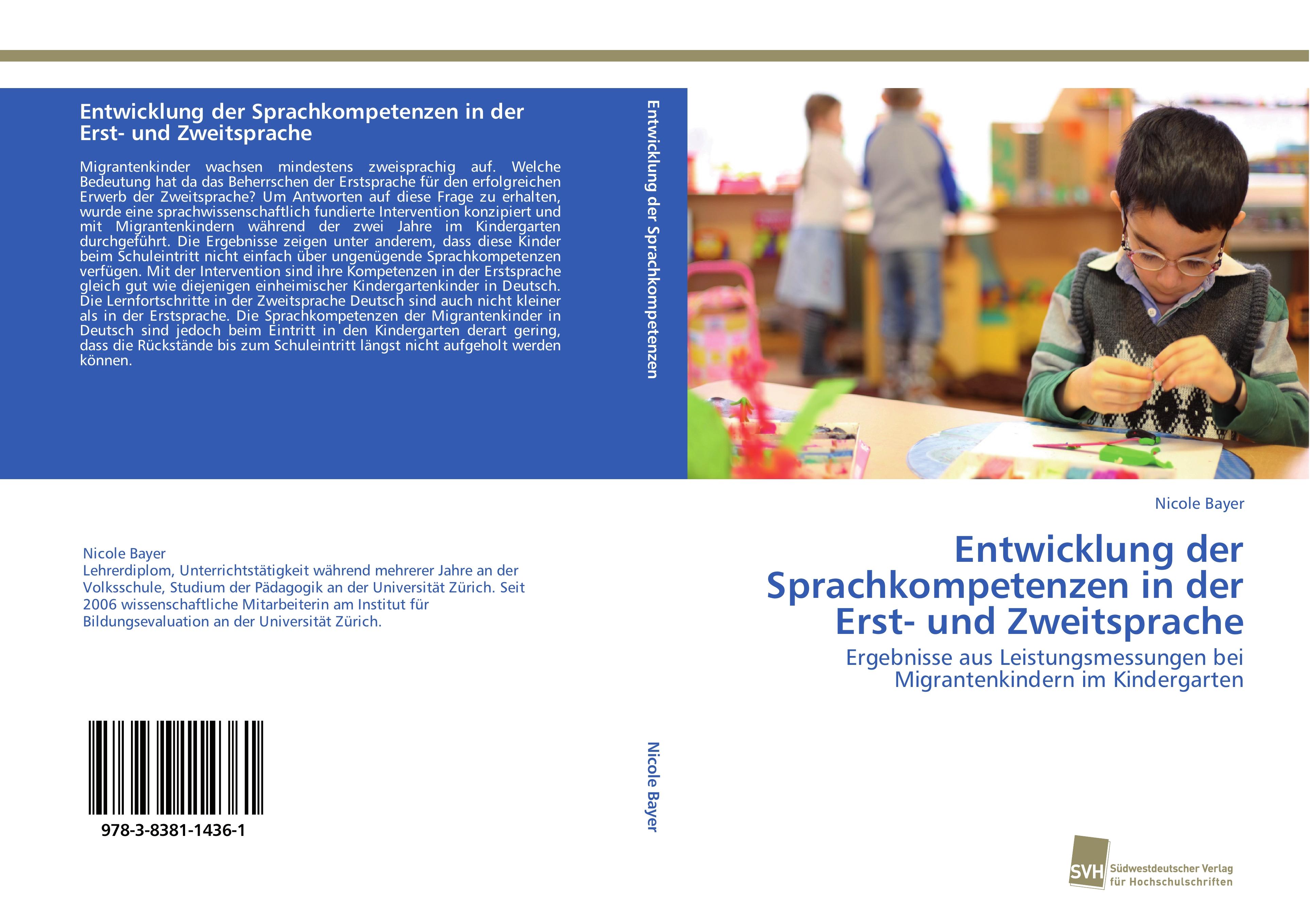 Vorderes Coverbild Entwicklung der Sprachkompetenzen in der Erst- und Zweitsprache