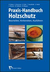 Vorderes Coverbild Praxis-Handbuch Holzschutz