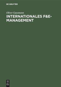 Vorderes Coverbild Internationales F&E-Management