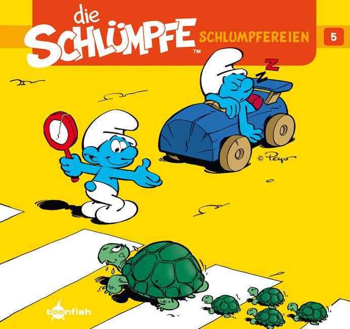 Vorderes Coverbild Die Schlümpfe. Schlumpfereien 05