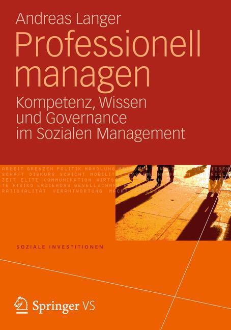 Vorderes Coverbild Professionell managen