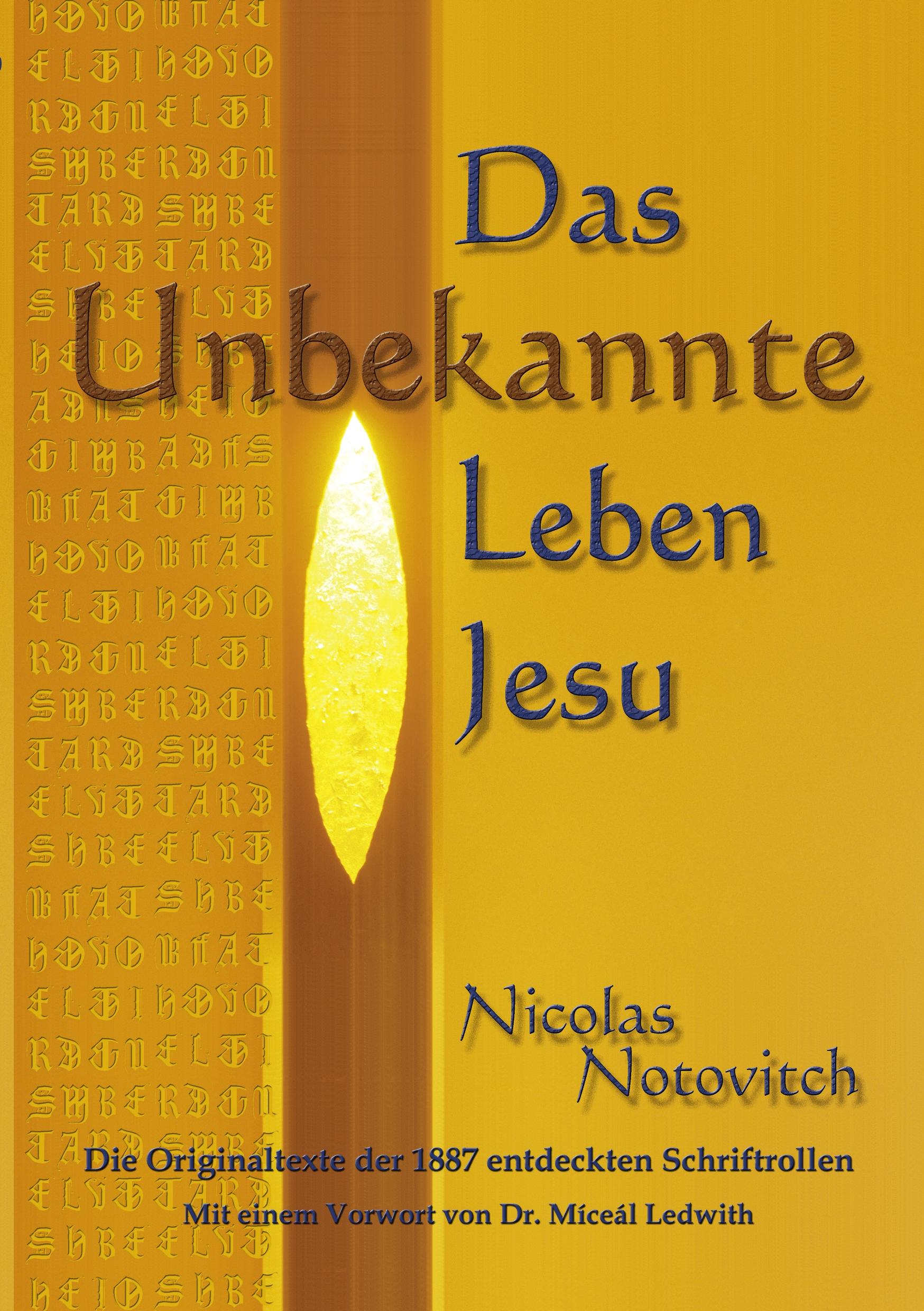 Vorderes Coverbild Das Unbekannte Leben Jesu