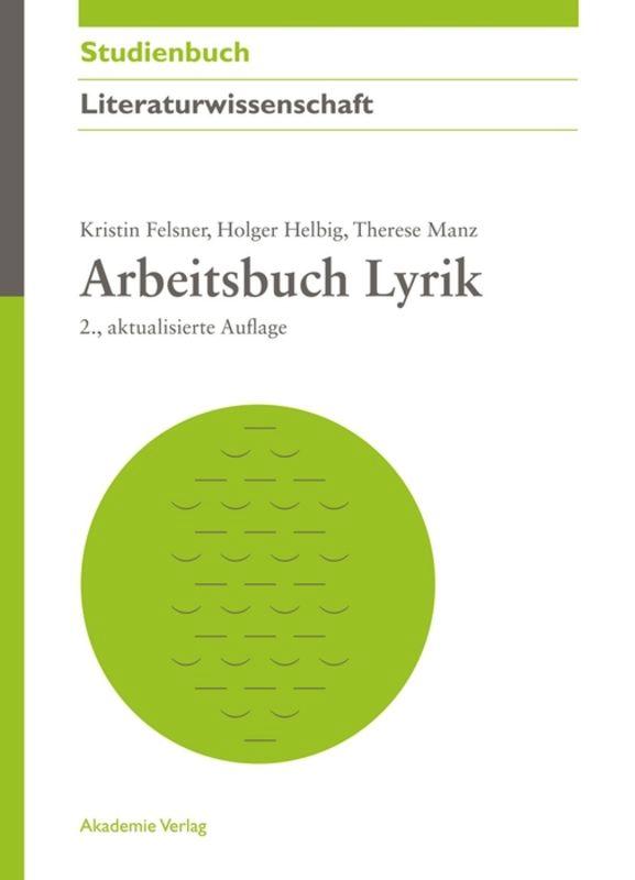 Vorderes Coverbild Arbeitsbuch Lyrik