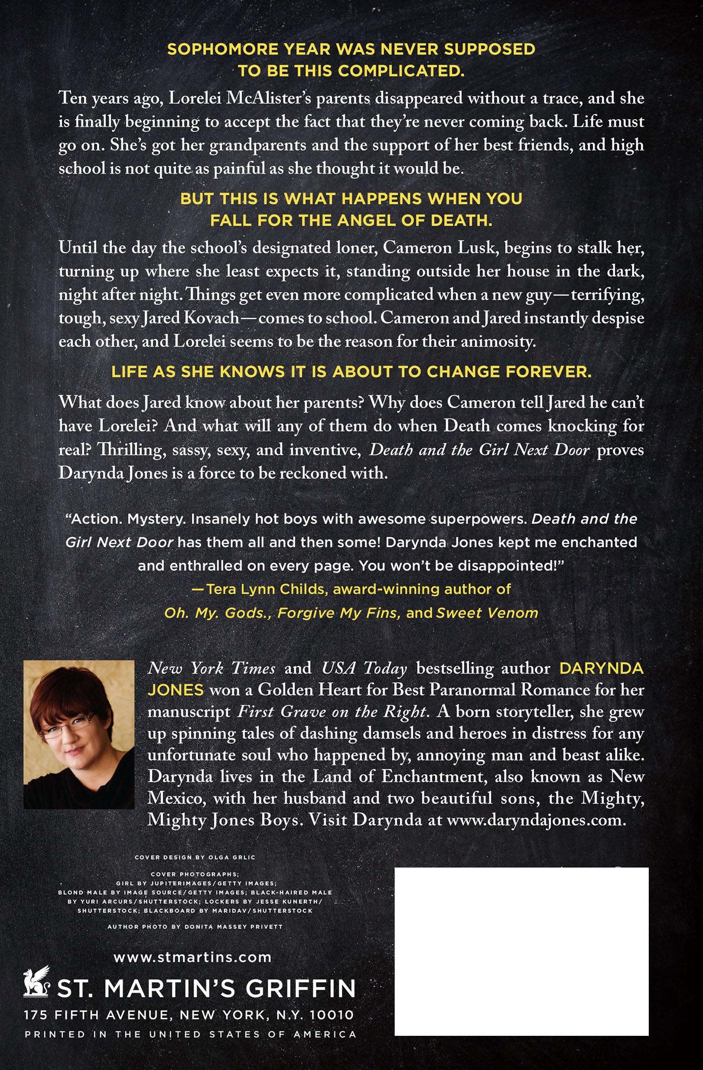 Rückseitencover DEATH AND THE GIRL NEXT DOOR