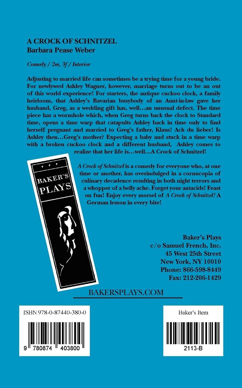 Rückseitencover A Crock of Schnitzel