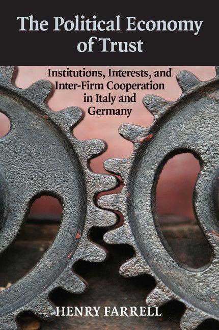 Vorderes Coverbild The Political Economy of Trust