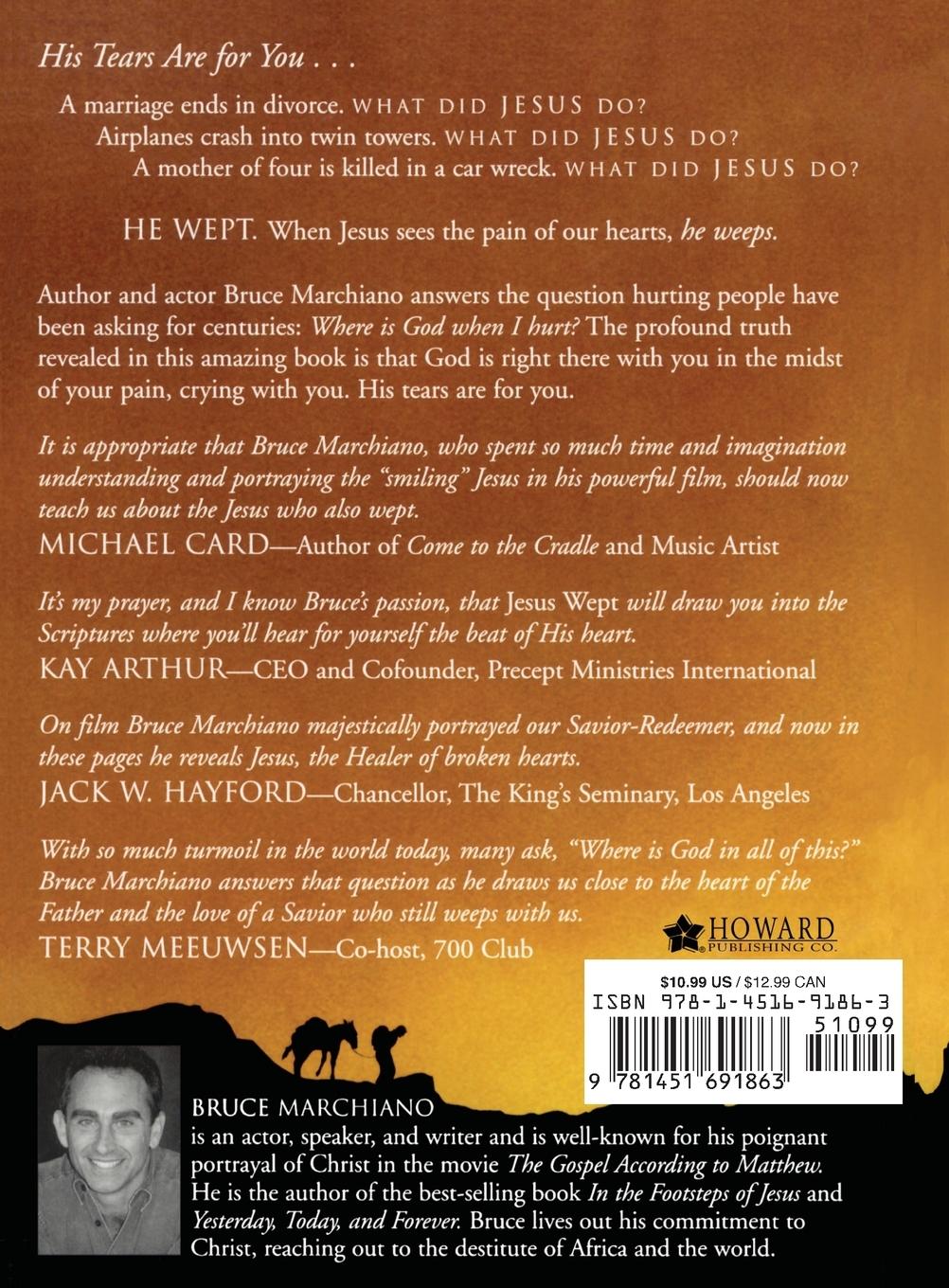 Rückseitencover Jesus Wept