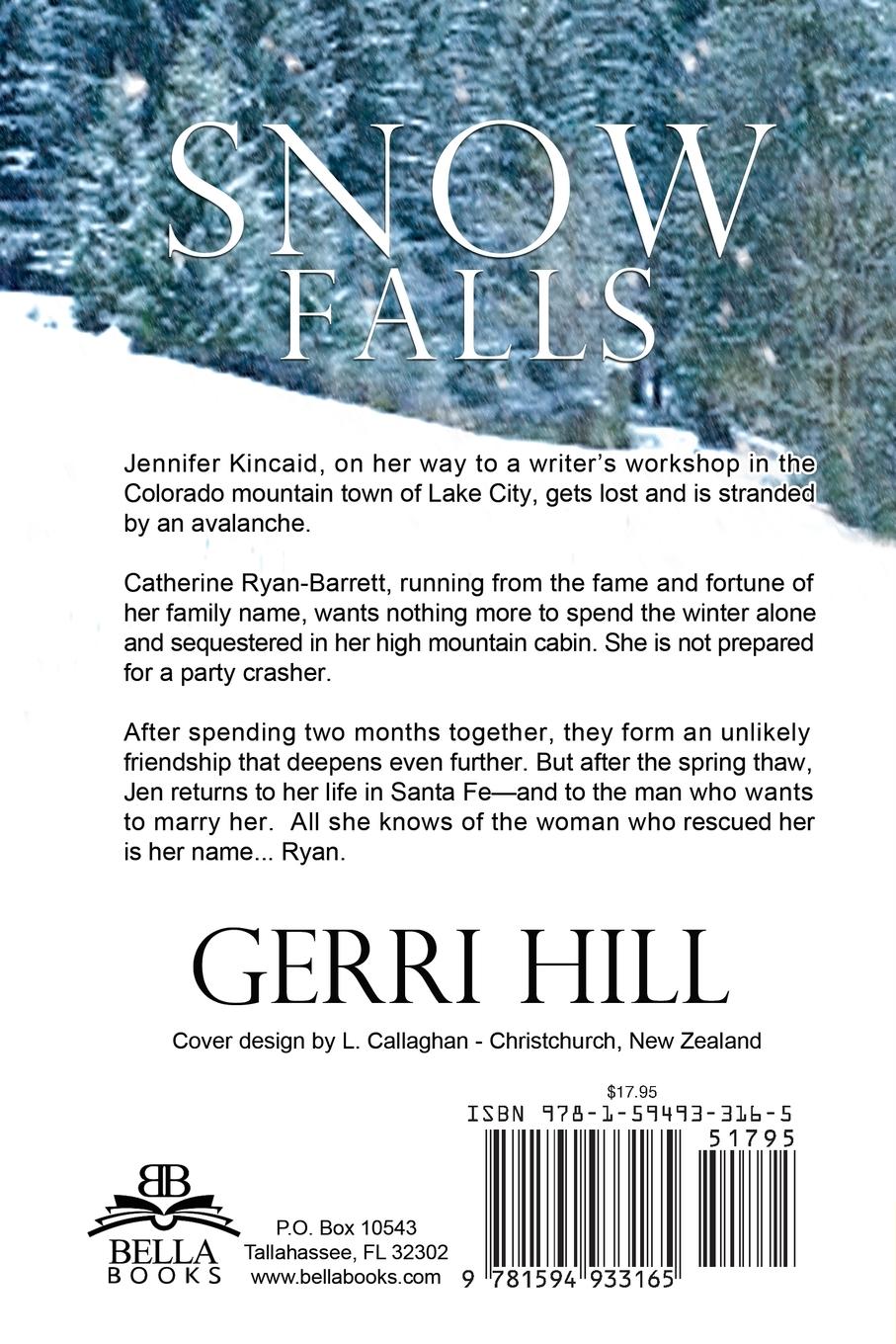 Rückseitencover Snow Falls