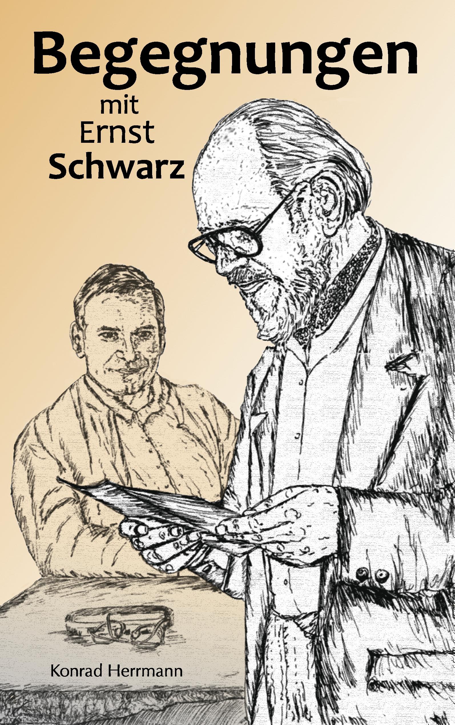 Vorderes Coverbild Begegnungen mit Ernst Schwarz
