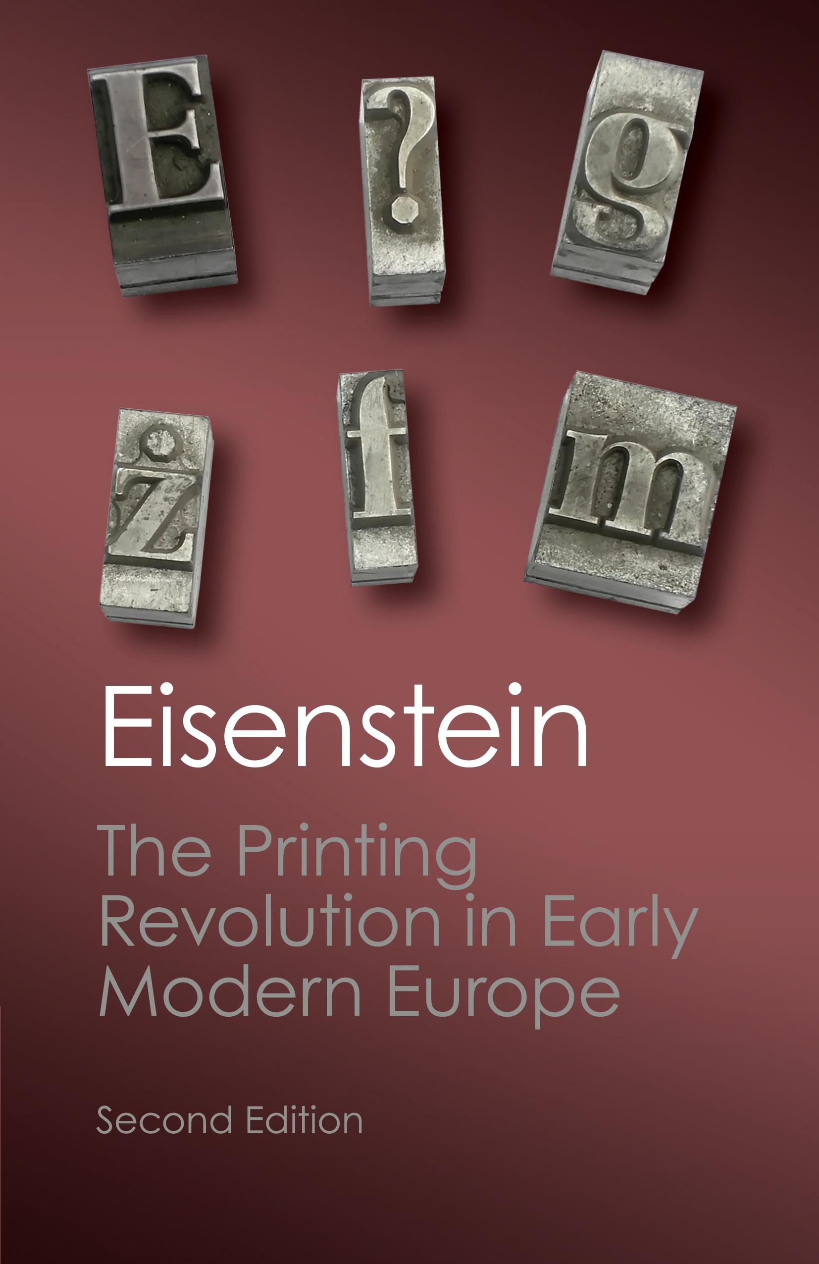 Vorderes Coverbild The Printing Revolution in Early Modern Europe