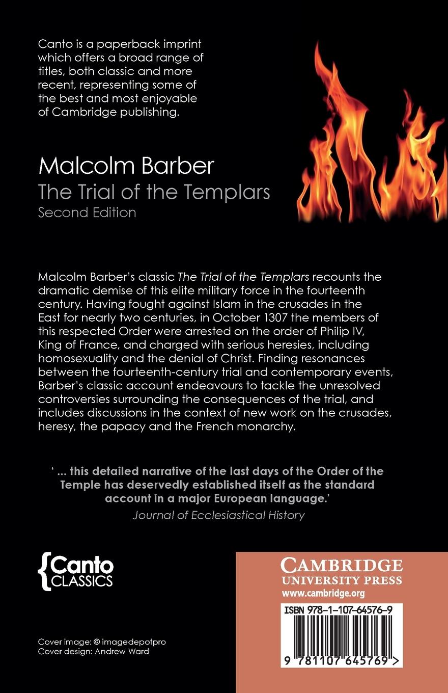 Rückseitencover The Trial of the Templars