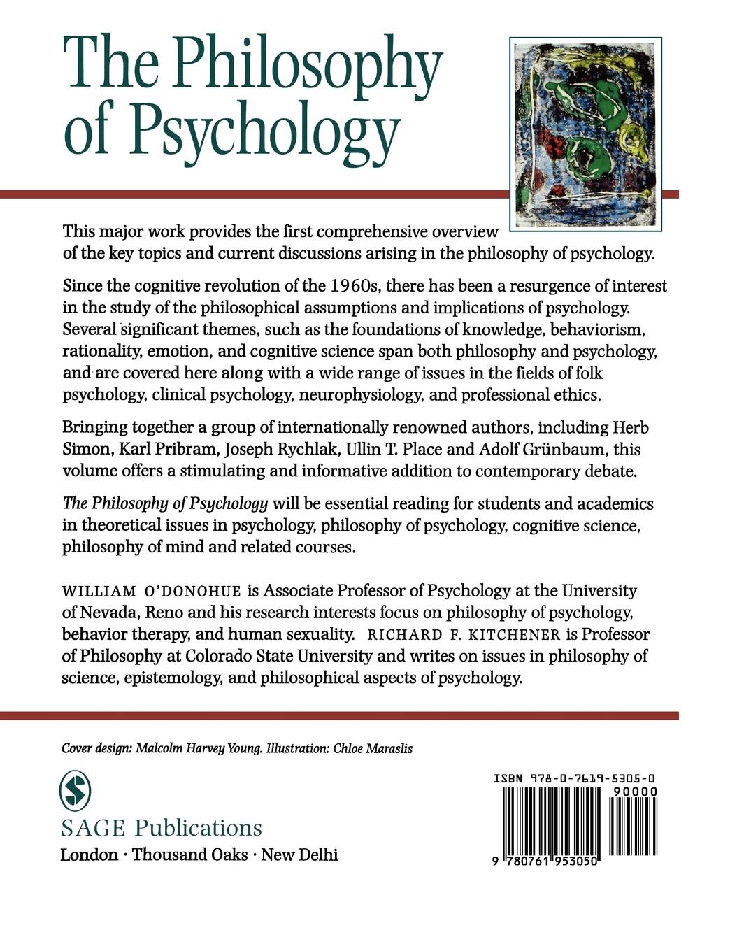 Rückseitencover The Philosophy of Psychology
