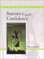 Vorderes Coverbild Statistics with Confidence