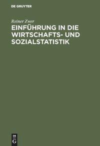Vorderes Coverbild Einführung in die Wirtschafts- und Sozialstatistik