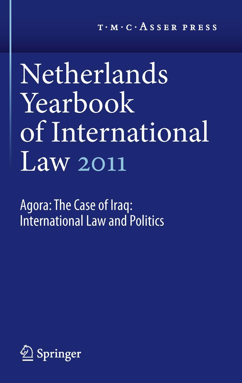 Vorderes Coverbild Netherlands Yearbook of International Law 2011