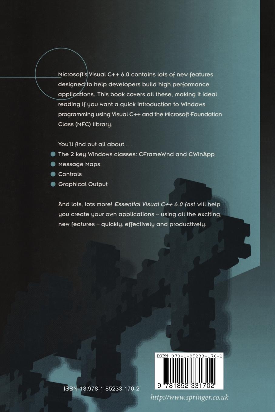 Rückseitencover Essential Visual C++ 6.0 fast
