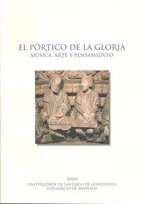 Vorderes Coverbild EL pórtico de la gloria : música, arte y pensamiento