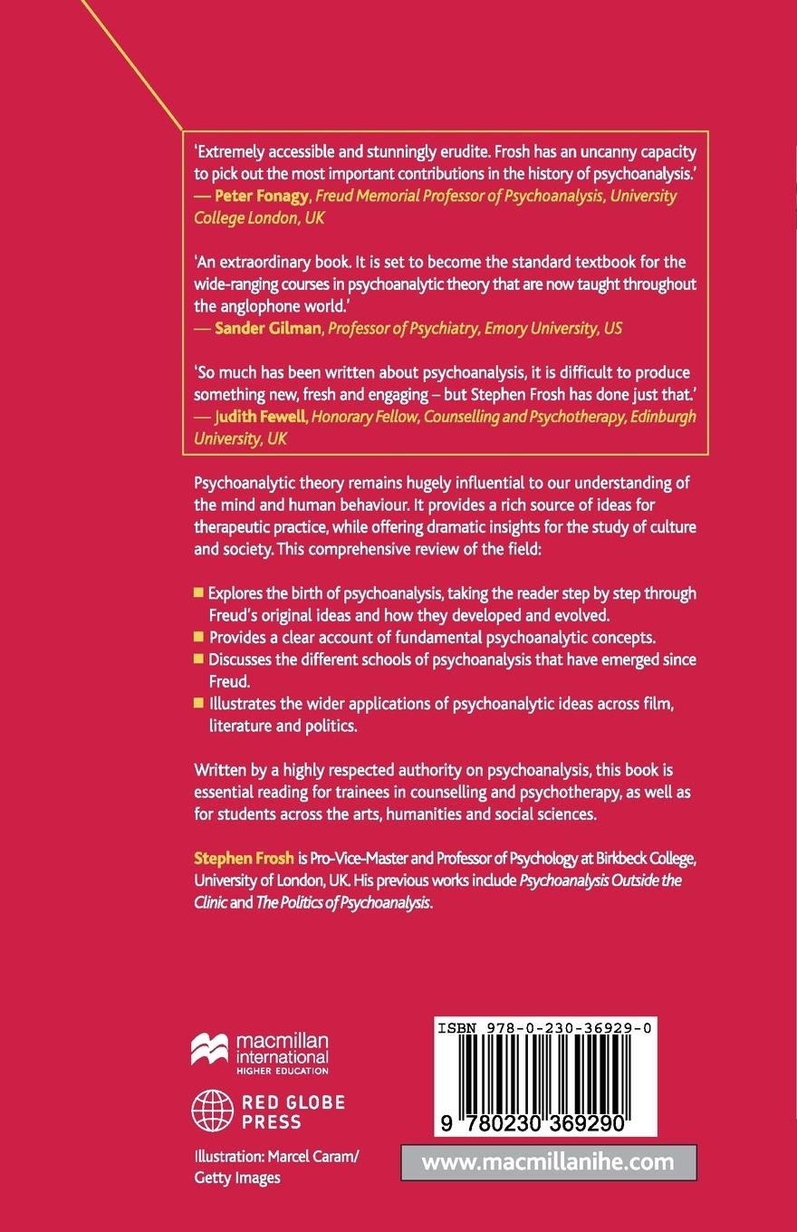 Rückseitencover A Brief Introduction to Psychoanalytic Theory