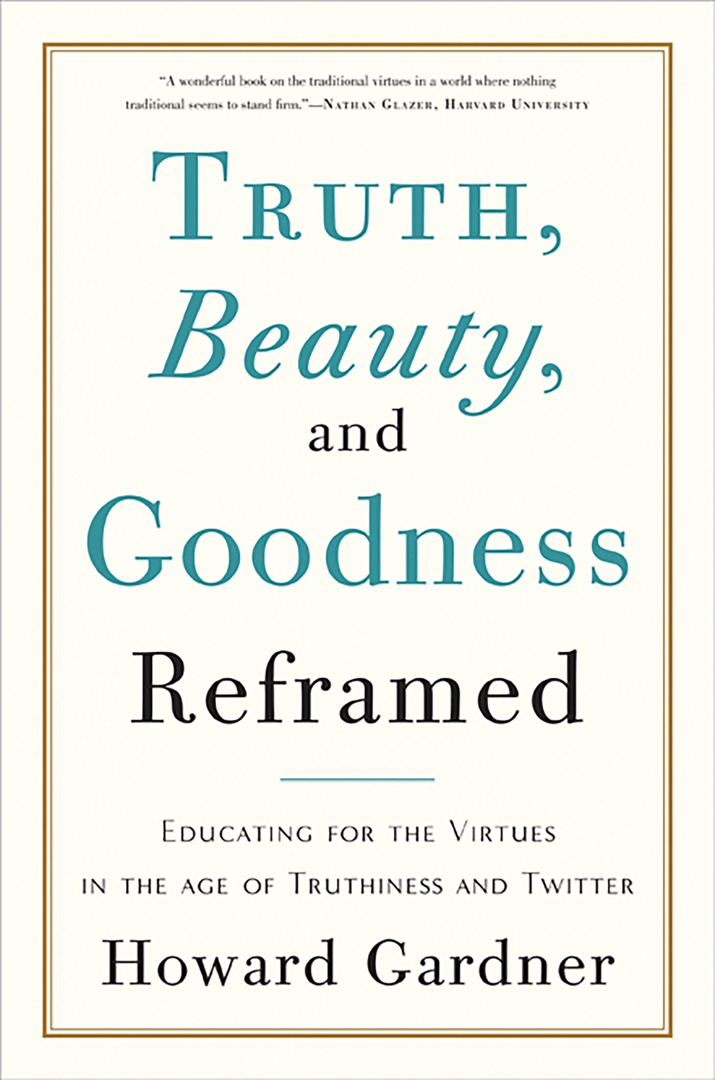 Vorderes Coverbild Truth, Beauty, and Goodness Reframed