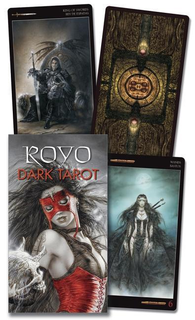 Vorderes Coverbild Royo Dark Tarot Deck