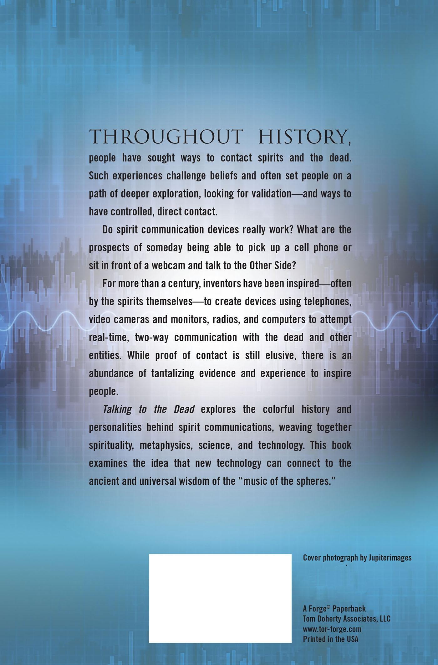 Rückseitencover TALKING TO THE DEAD