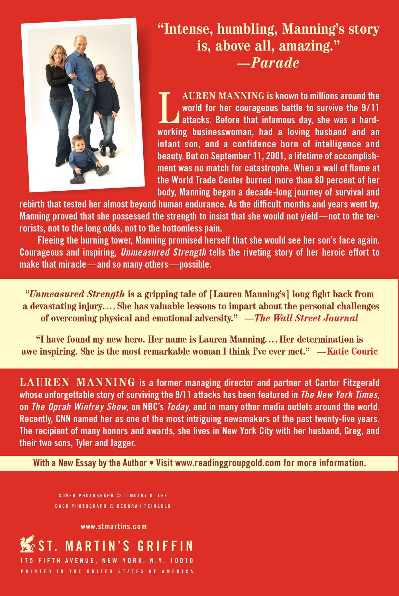 Rückseitencover Unmeasured Strength