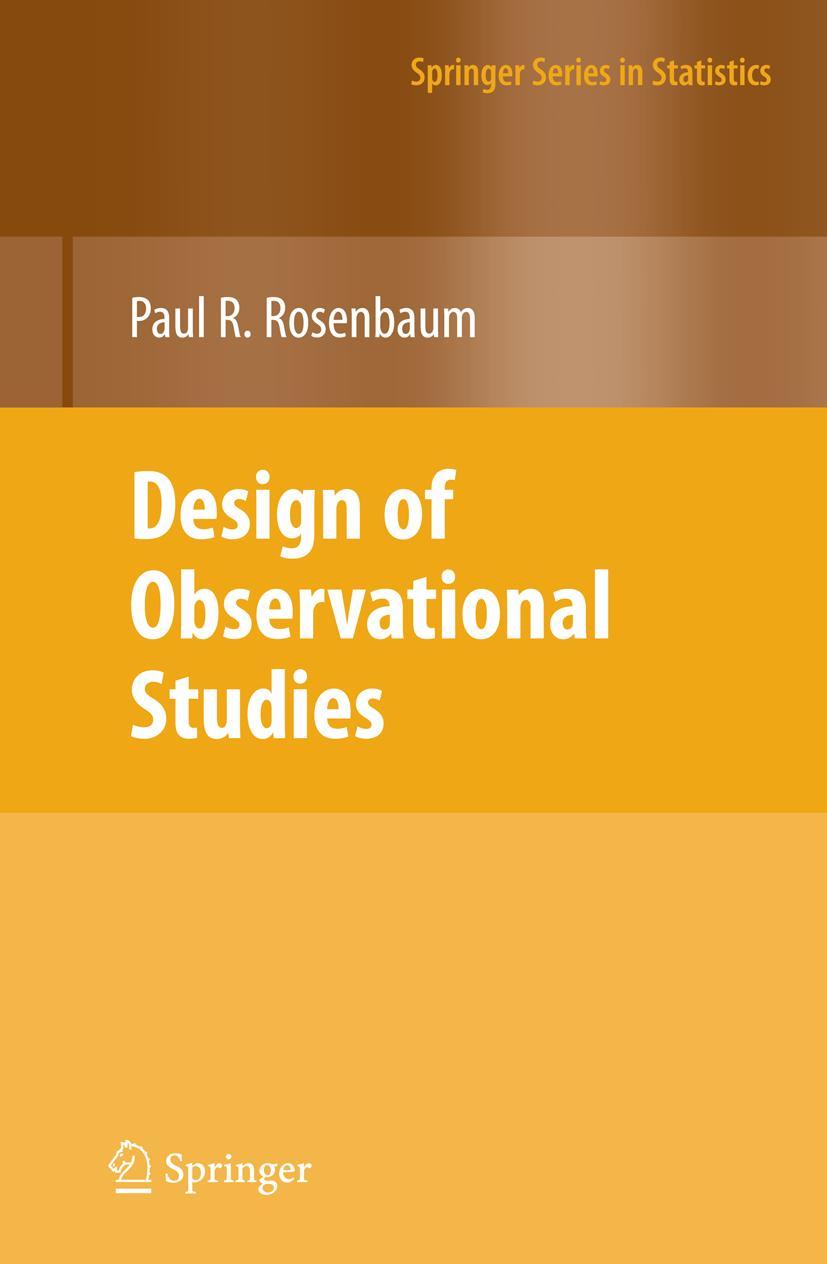 Vorderes Coverbild Design of Observational Studies