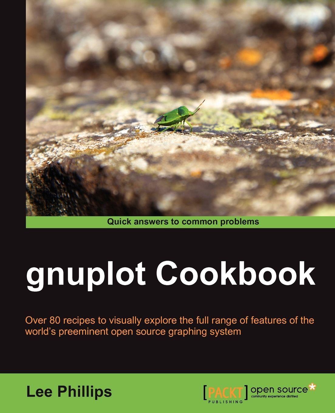 Vorderes Coverbild Gnuplot Cookbook
