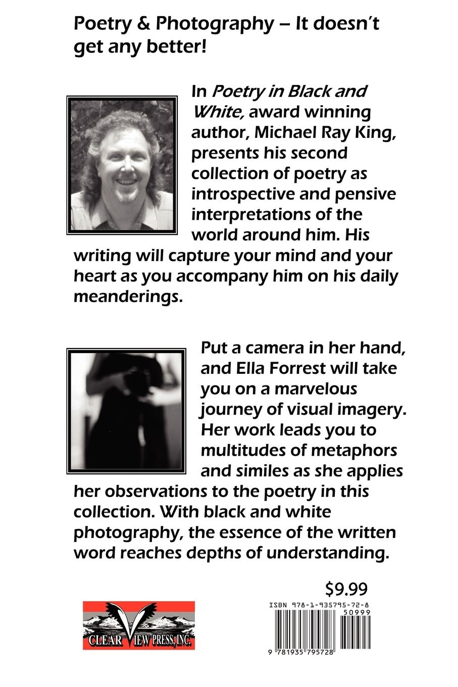 Rückseitencover Poetry in Black and White