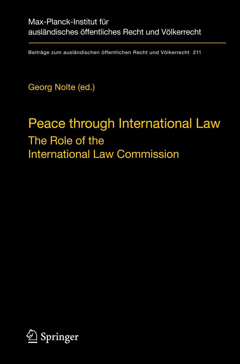 Vorderes Coverbild Peace through International Law