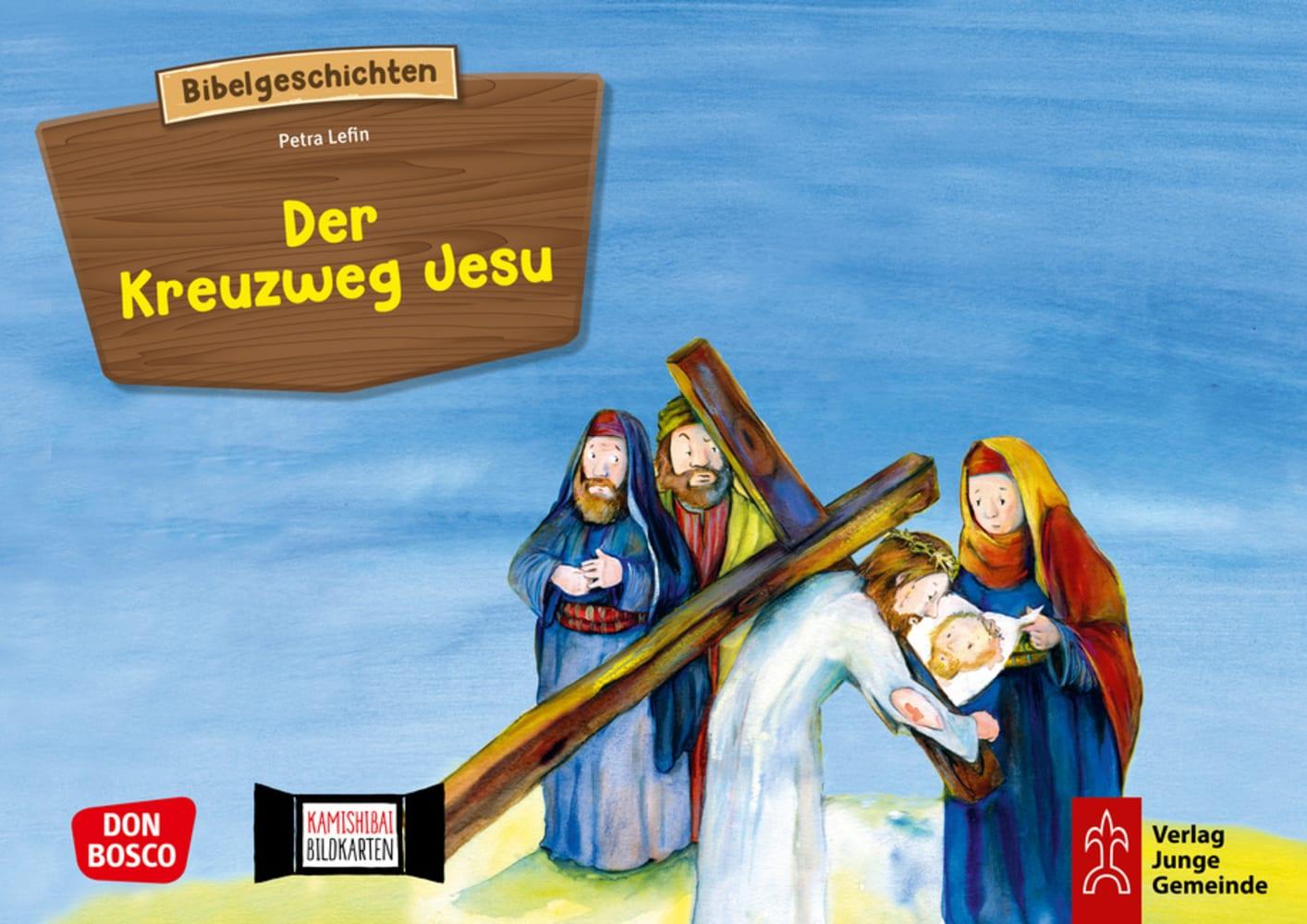 Vorderes Coverbild Der Kreuzweg Jesu. Kamishibai Bildkartenset