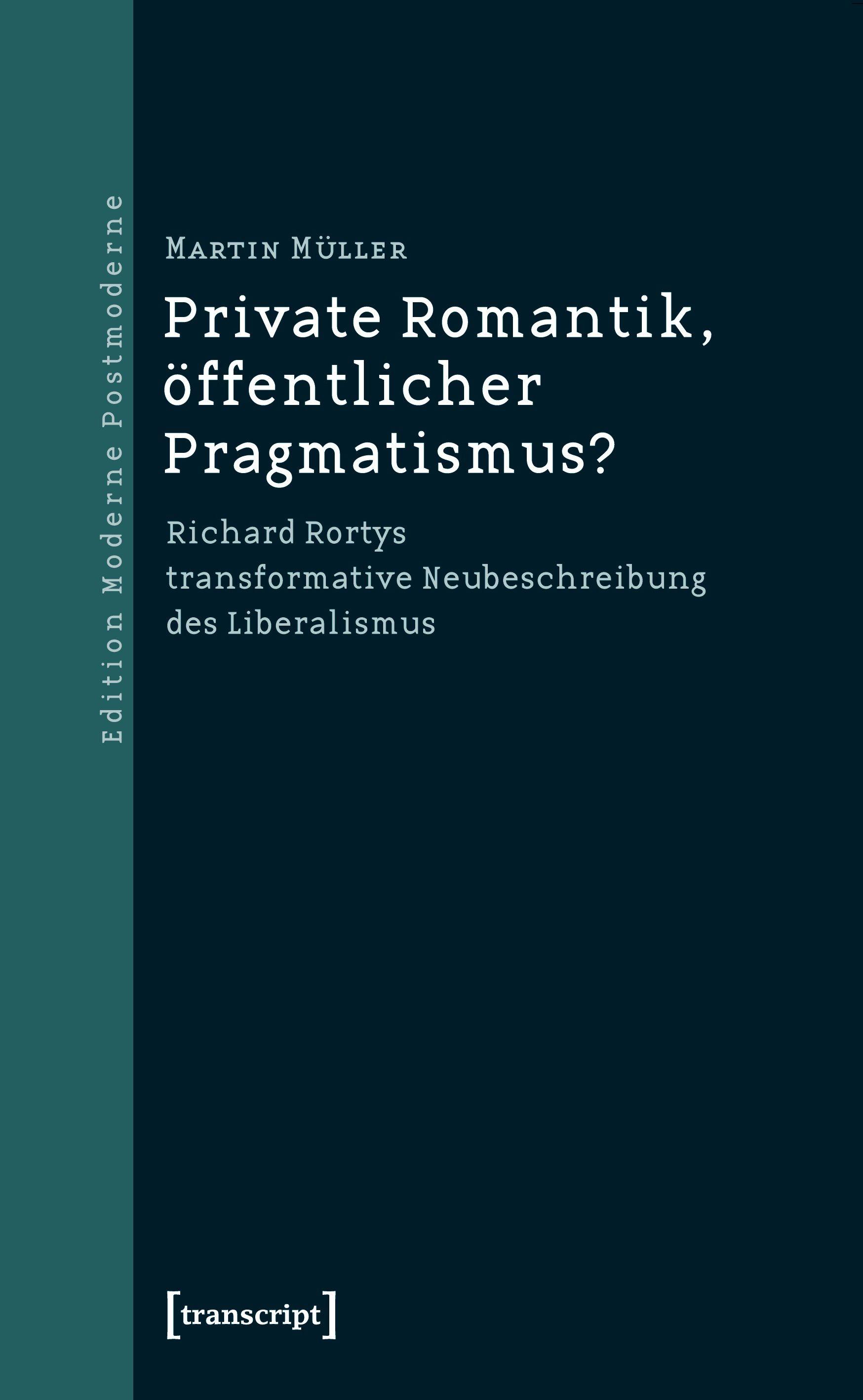 Vorderes Coverbild Private Romantik, öffentlicher Pragmatismus?