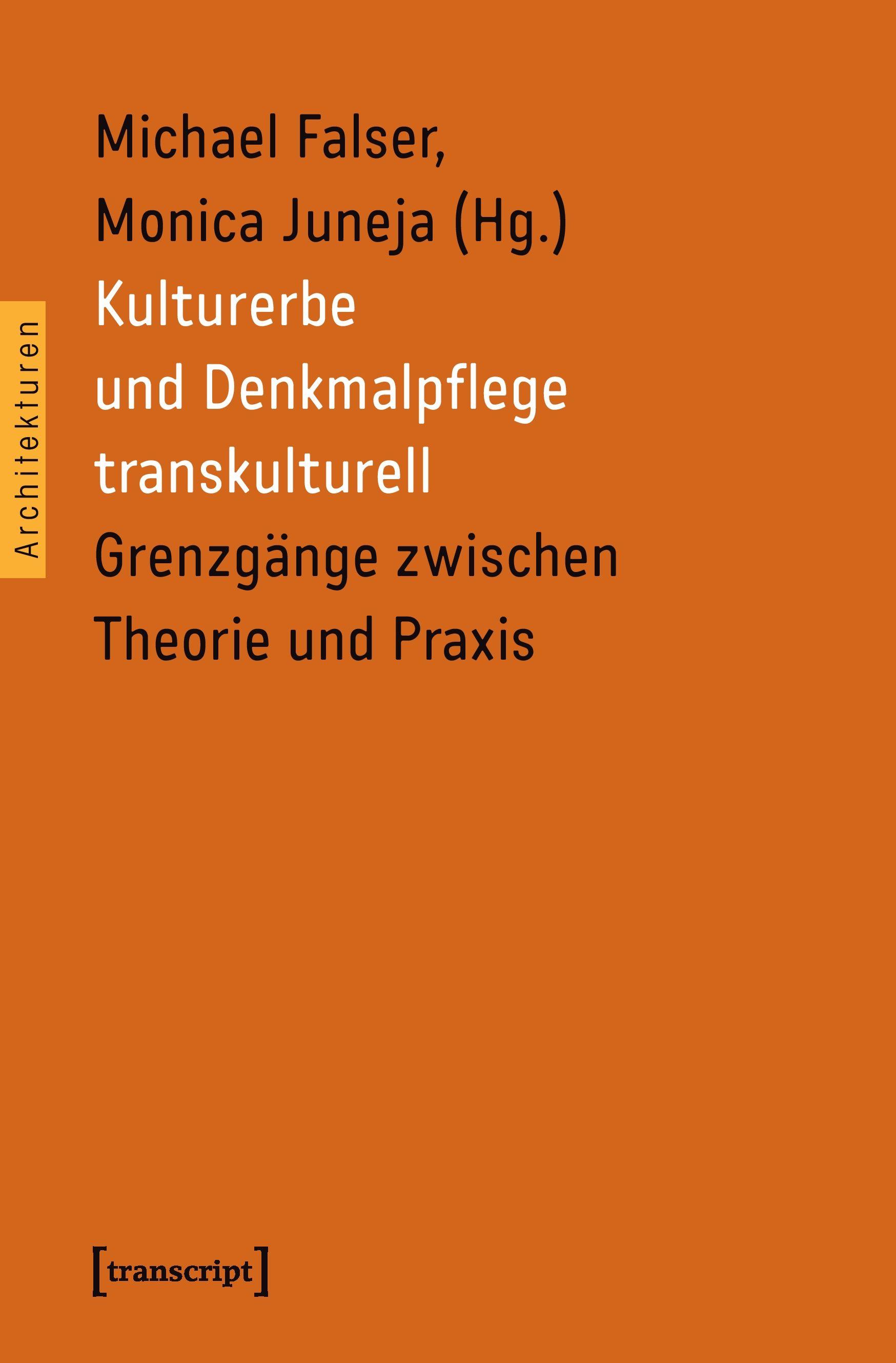 Vorderes Coverbild Kulturerbe und Denkmalpflege transkulturell