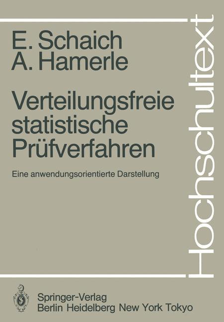 Vorderes Coverbild Verteilungsfreie statistische Prüfverfahren